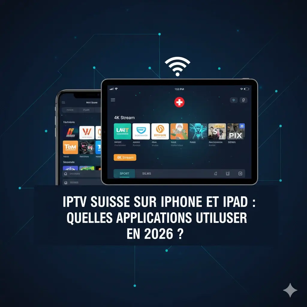 iptv suisse, abonnement iptv, iptv légal, iptv suisse pas cher, chaînes tv, streaming, 4K, fibre optique, appareils compatibles, m3u, test iptv, vod, android tv, firestick, smart tv