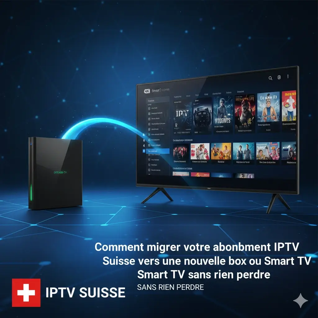 iptv suisse, abonnement iptv, iptv légal, iptv suisse pas cher, chaînes tv, streaming, 4K, fibre optique, appareils compatibles, m3u, test iptv, vod, android tv, firestick, smart tv