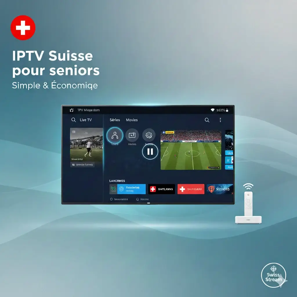 iptv suisse, abonnement iptv, iptv légal, iptv suisse pas cher, chaînes tv, streaming, 4K, fibre optique, appareils compatibles, m3u, test iptv, vod, android tv, firestick, smart tv